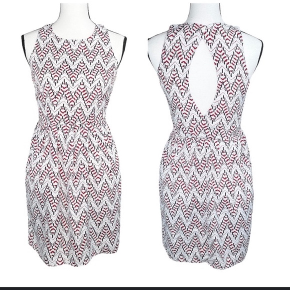 Jack by BB Dakota Patterned Sleeveless Dress